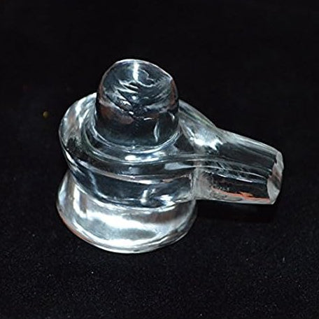 Crystal Shivling for Puja & Meditation ā Spiritual Awakening" {Weight-15.00 Gram}
