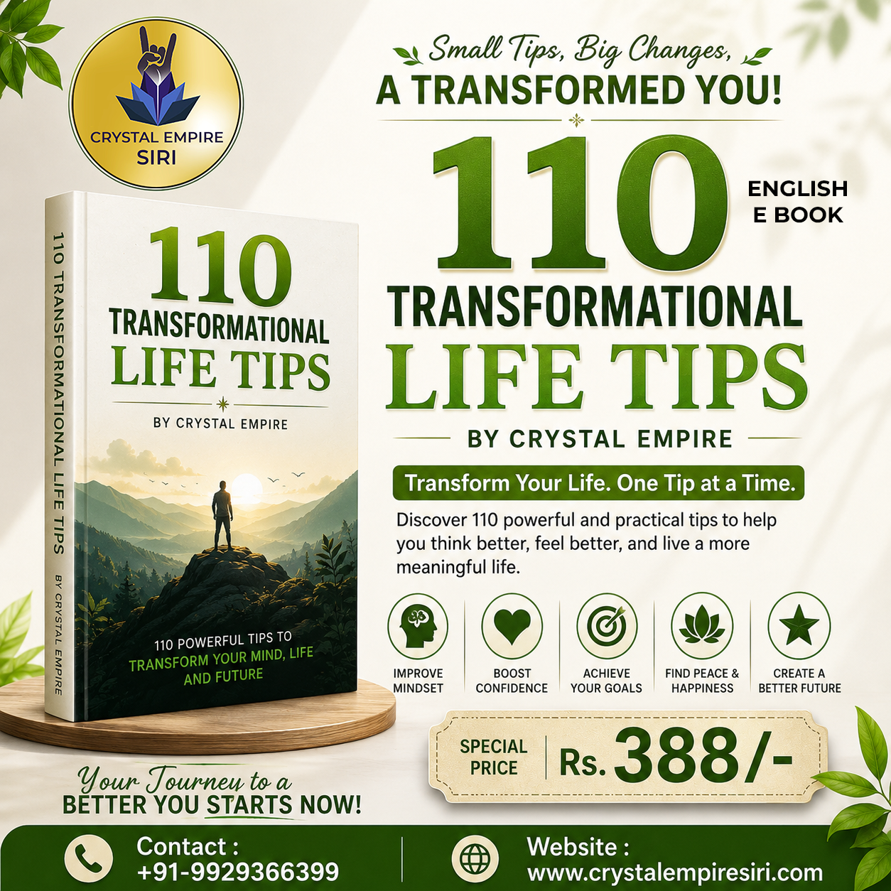110 Transformational Life Tips – English E-Book