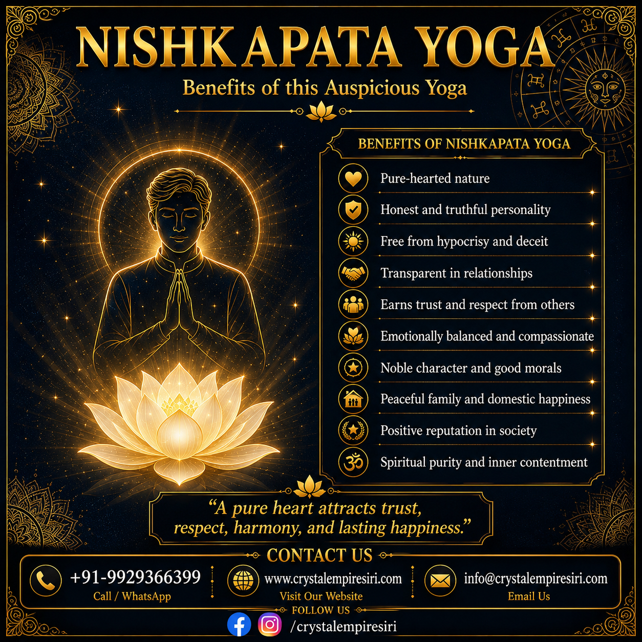 Nishkapata Yoga Explained | Formation, Benefits & Vedic Astrology Secrets