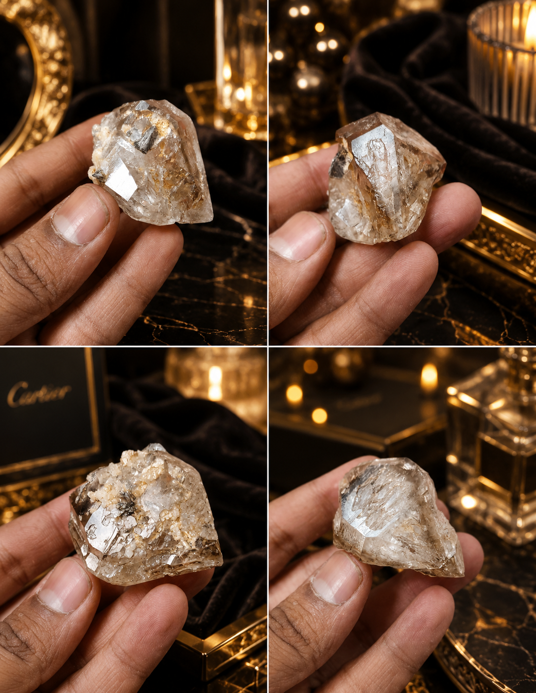 Natural Lemurian Smoky Quartz Crystal for Grounding & Protection 42 gram