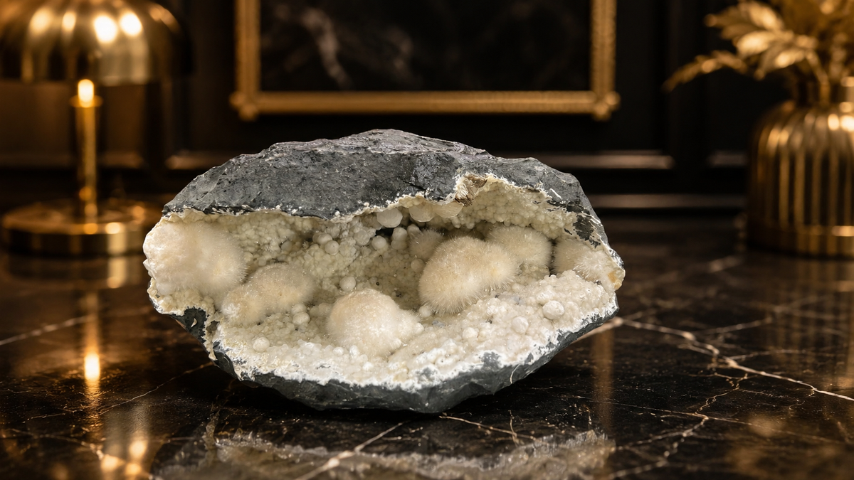 Okenite Crystal Natural Cluster – Rare Healing Crystal from Crystal Empire 2626 Gram
