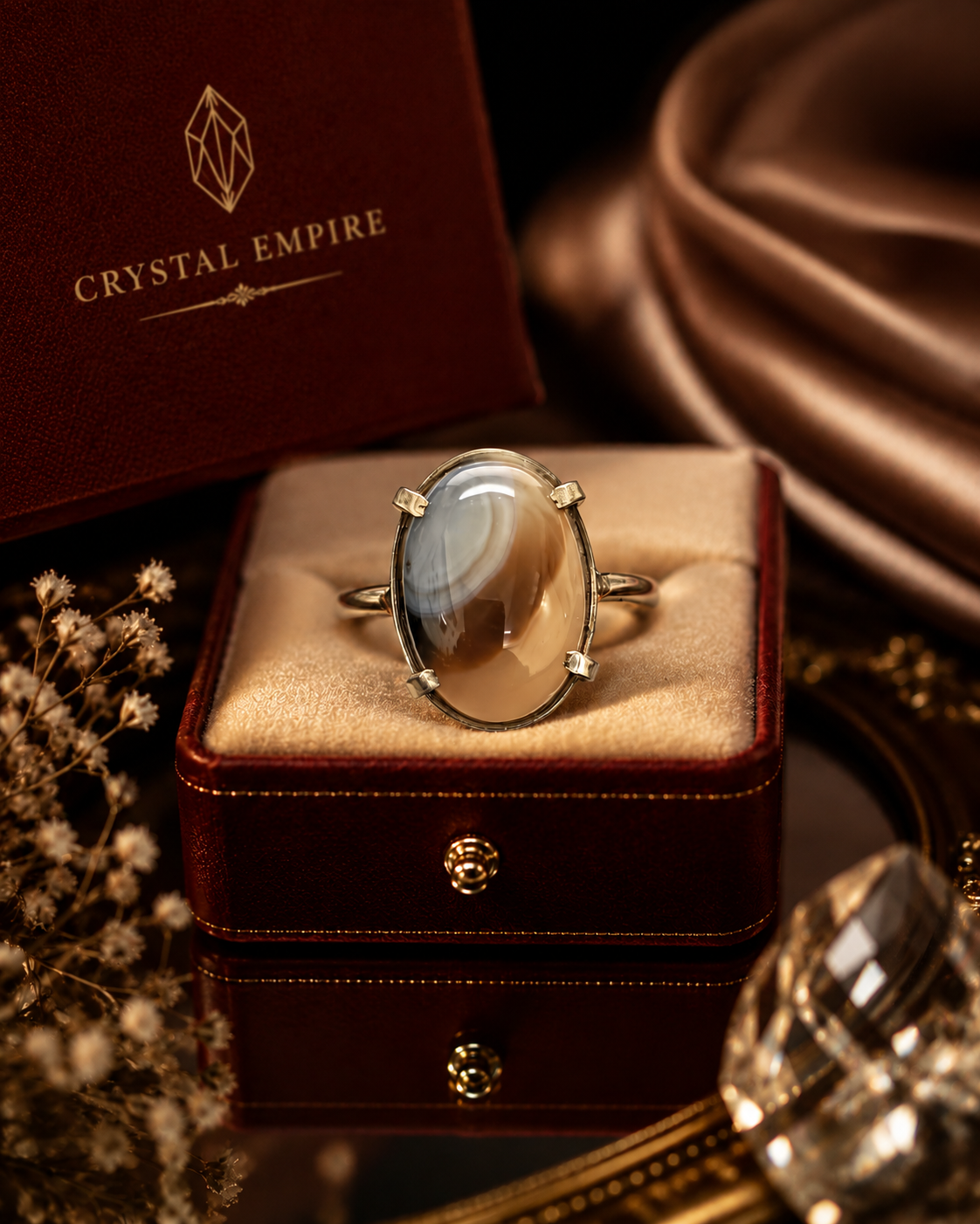 Natural Sulemani Hakik Ring for Protection, Strength & Positive Energy