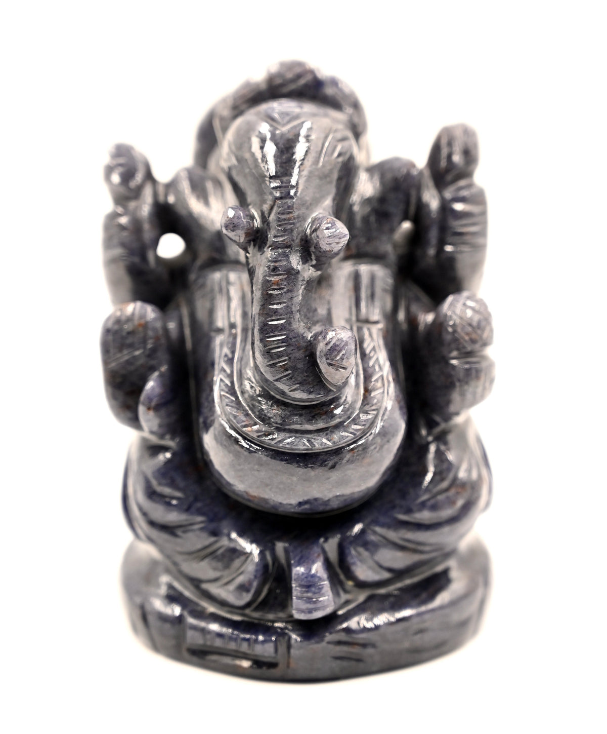 Blue Aventurine Ganesh 463 Gram