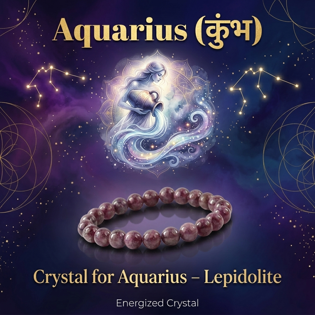11. Kumbha Rashi Crystal | Aquarius Zodiac Sign Crystal