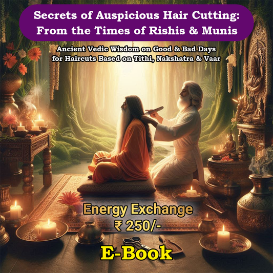 Secrets of Auspicious Hair Cutting: From the Times of Rishis & Munis