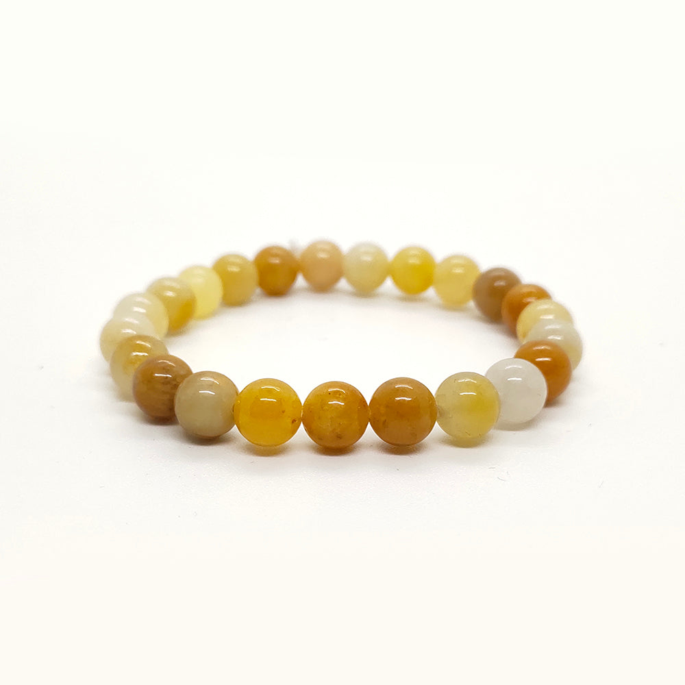 Yellow Aventurine 8 MM Bracelet | Luck, Prosperity & Healing