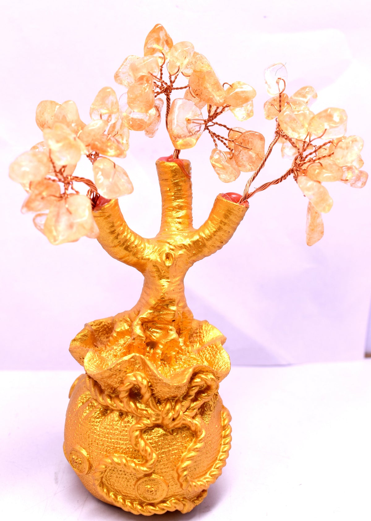 This Citrine Money Tree (343.20g) is designed to attract money and abundance.
 #CitrineMoneyTree #AbundanceCrystals #AttractWealth #MoneyTree #HealingCrystals #EnergyHealing #CrystalDecor
