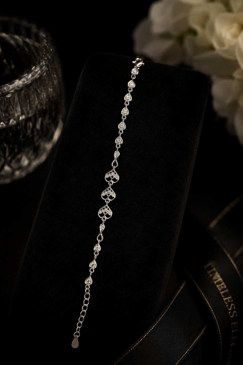 Amazing Silver Designer Bracelet for Women | Premium Fashion Jewelry [7.30g]- NT-6