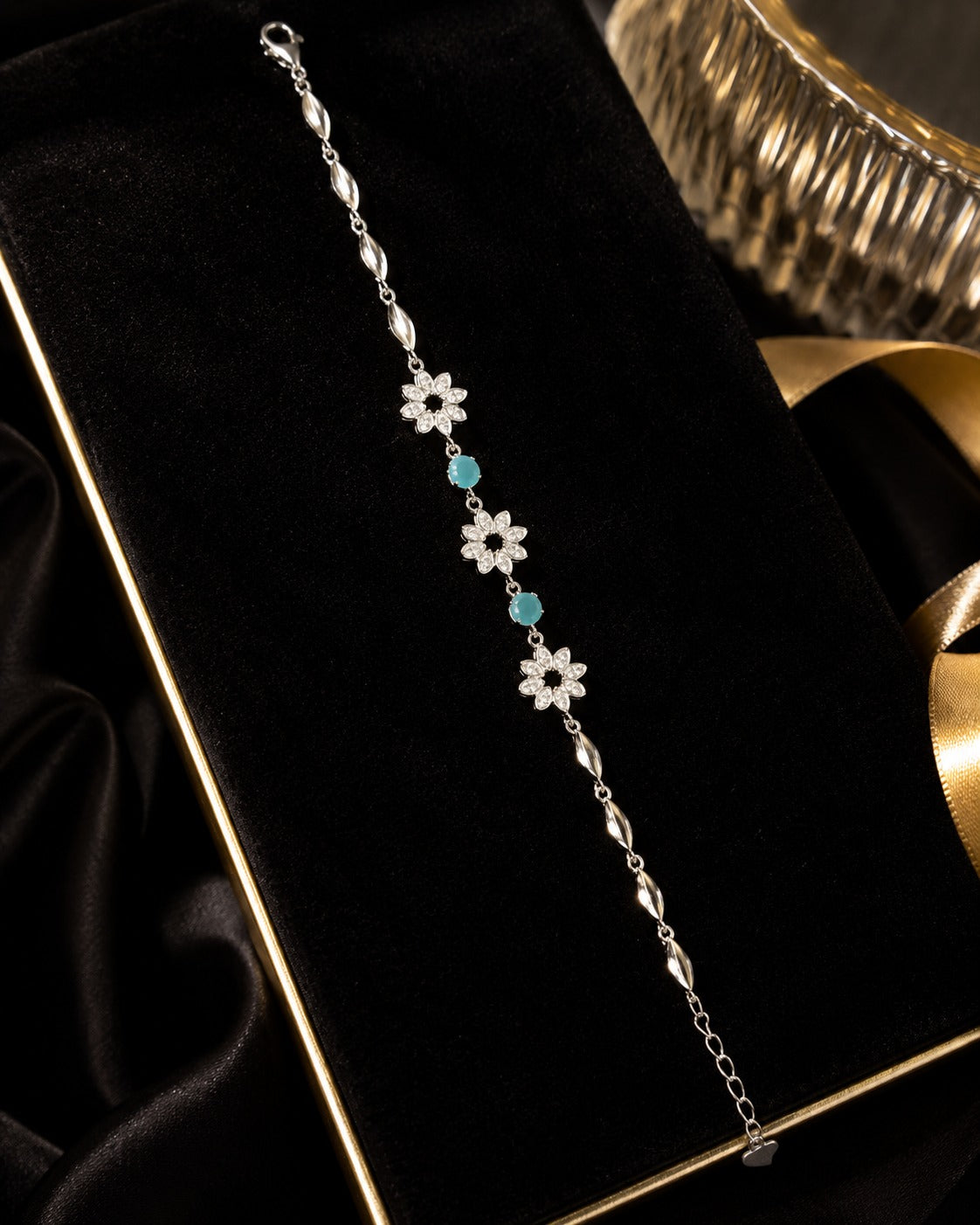 Silver Designer Bracelet for Women | Premium Fashion Jewelry [9.55g]- NT-7