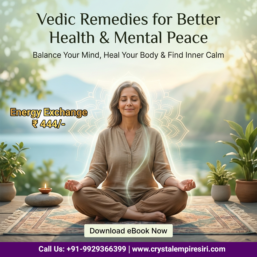 🌿 Vedic Remedies for Better Health & Mental Peace