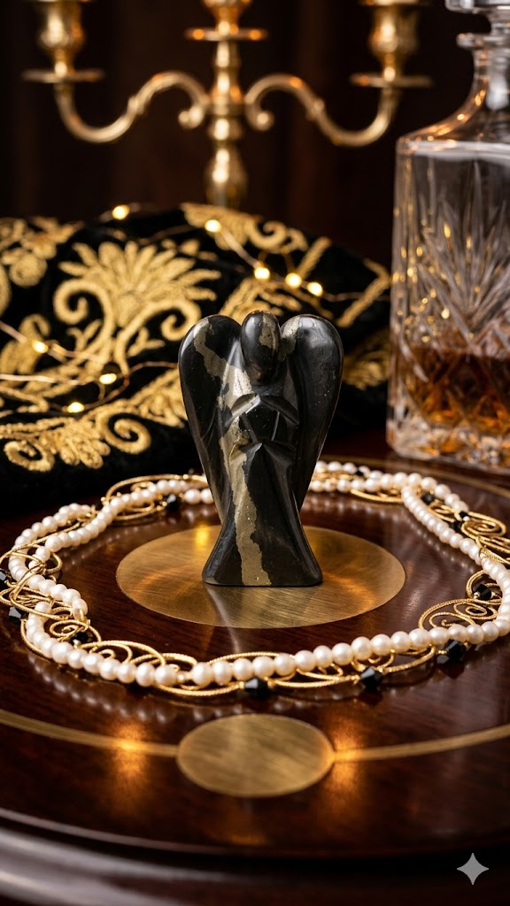 Pyrite Angel 2 Inches for Wealth Protection & Positive Energy