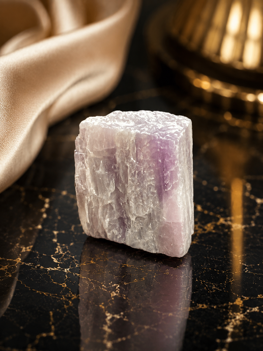 Natural Pink Kunzite Raw Crystal Stone for Love, Peace & Healing 67 Gram
