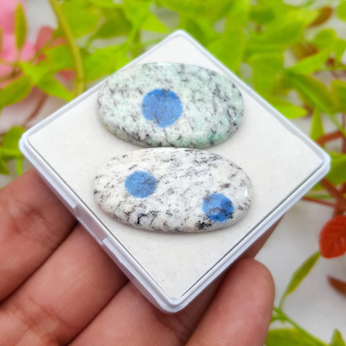 Natural K2 Jasper Oval Shape Cabochon Gemstone Lot, 48.30 Carat, Size-33X18X3mm To 33x22x4mm, Gift For Her, PC-2