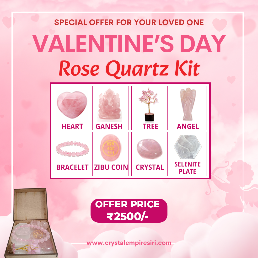  perfect for self-love, relationships & Valentine’s Day vibes!
#RoseQuartzKit #ValentinesDayGift #CrystalLove #SelfLoveCrystals #HealingHeart #LoveEnergy #ValentinesOffer #RoseQuartzMagic #RomanticVibes #HeartChakraHealing #CrystalGifts #GiftOfLove #EnergyHealing #SpiritualLove #CrystalVibes #LoveInEveryStone