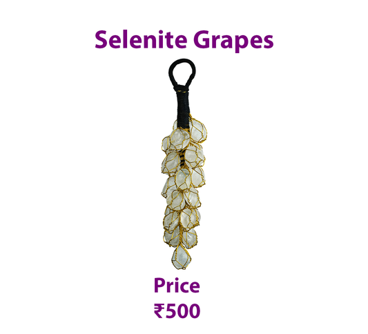 Selenite Grapes – Energy Cleansing & Positivity