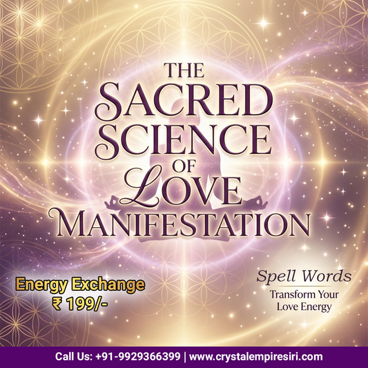 SACRED SCIENCE OF LOVE MANIFESTATION (Spell Words) EBook