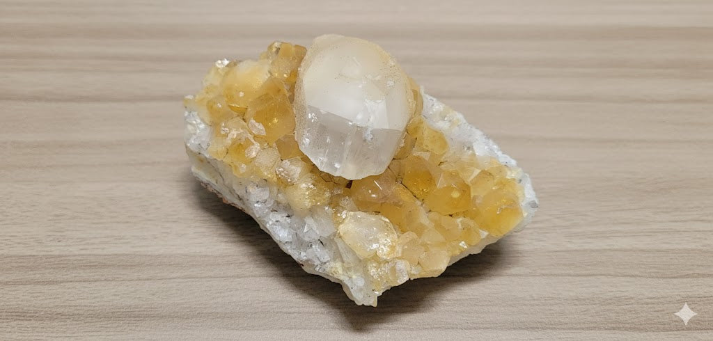 Naturel  citrine cluster 354 grams citrine gemstone