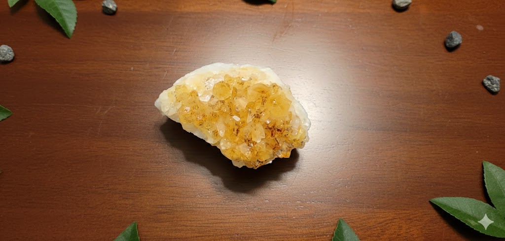 Natural Citrine Cluster – 105Grams | Genuine Citrine Gemstone