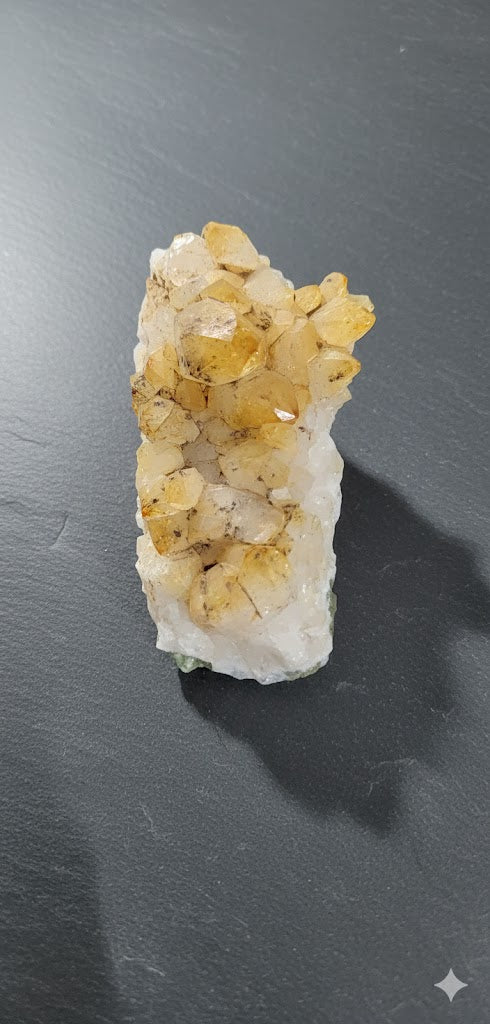 Natural Citrine Cluster – 177 Grams | Genuine Citrine Gemstone