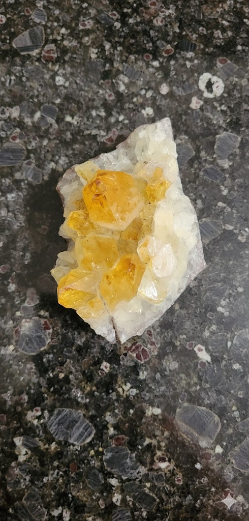 Natural Citrine Cluster – 115 Grams | Genuine Citrine Gemstone