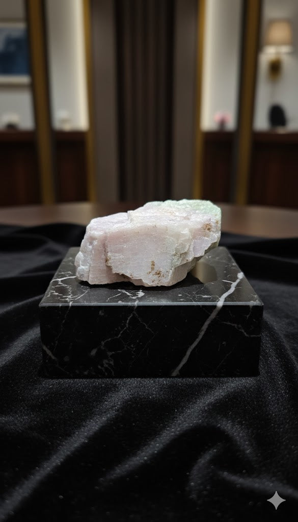 Pink Kunzite Raw for Calmness, Intuition &amp; Energy Healing 79.55 Gram