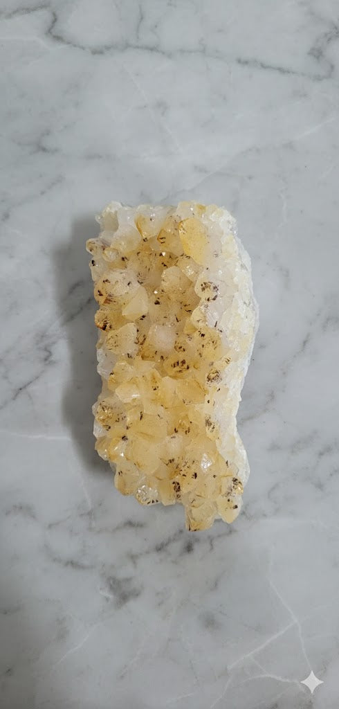 Natural Citrine Cluster – 366 Grams | Genuine Citrine Gemstone