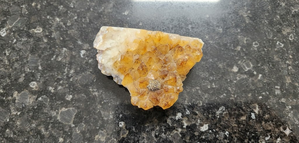 Natural Citrine Cluster – 270 Grams | Genuine Citrine Gemstone